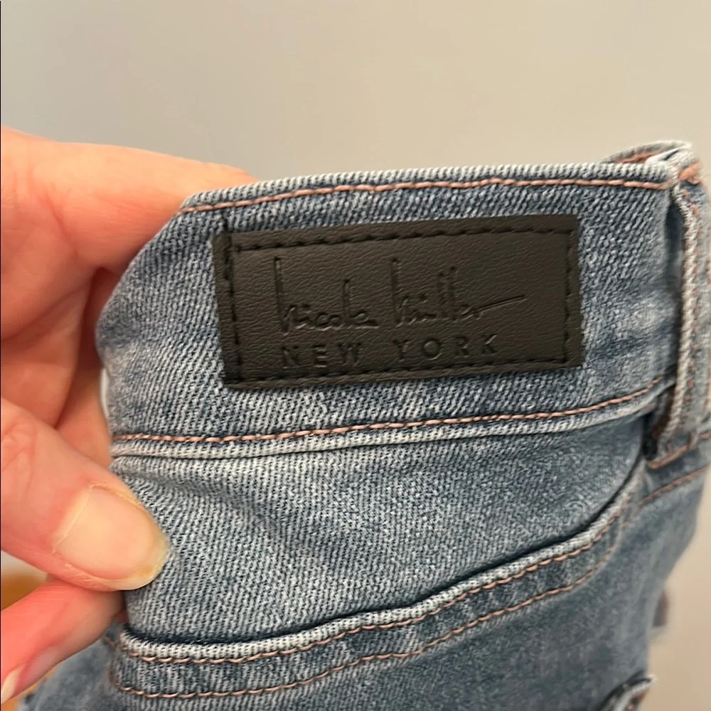 Nicole Miller Soho High Rise Ankle Skinny Blue Jeans - Picture 7 of 7